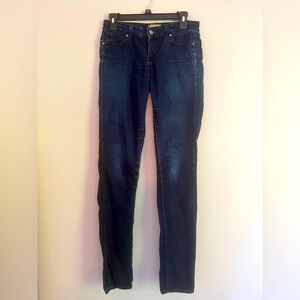 Paige skinny jeans mid waisted washed size 26